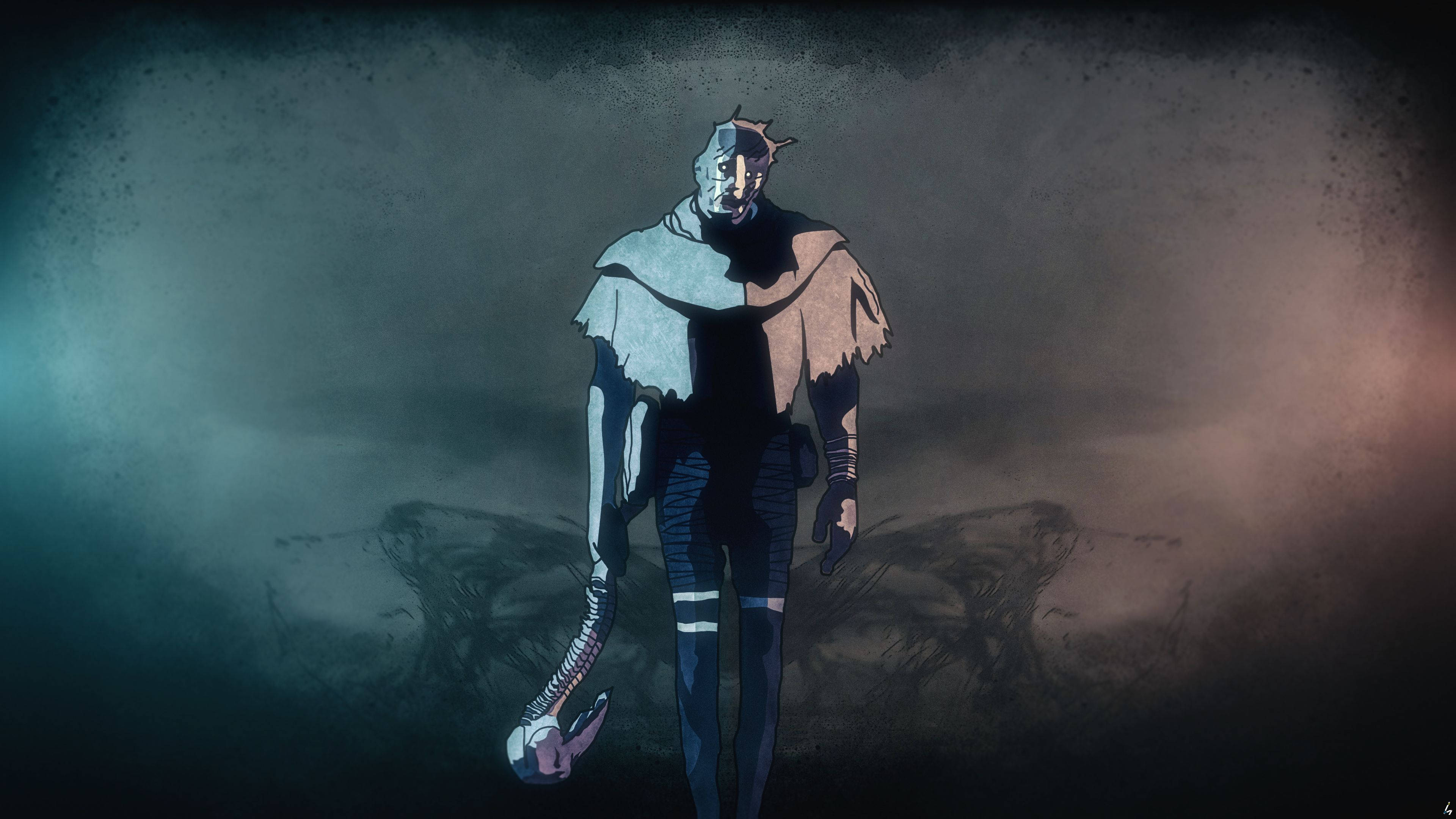 Dead By Daylight, the Wraith, anime figure, 4K Desktop Wallpaper