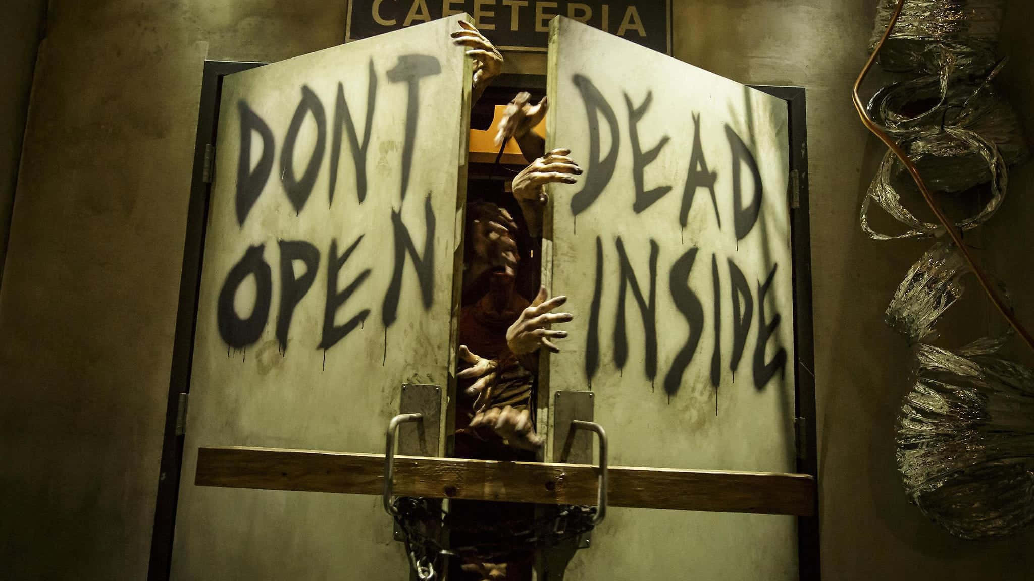 Dead Inside, DONT OPEN DEAD INSIDE, zombie, Full HD Desktop Wallpaper