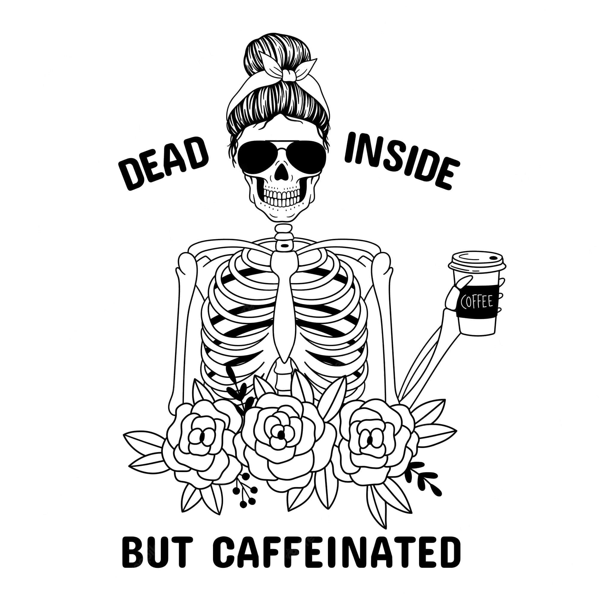 dead inside, sassy sassy, skeleton woman, Full HD Desktop Wallpaper