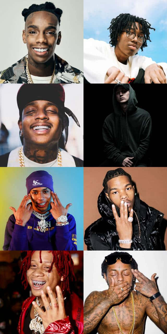 Dead Rappers, rappers, portrait photos, HD Phone Wallpaper