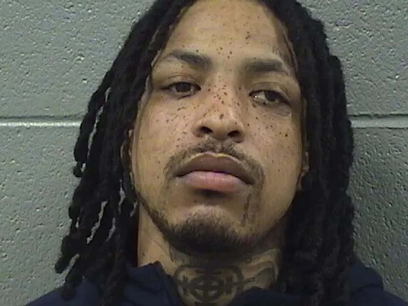 dead rappers, mugshot, dark dreadlocks, HD Desktop Wallpaper