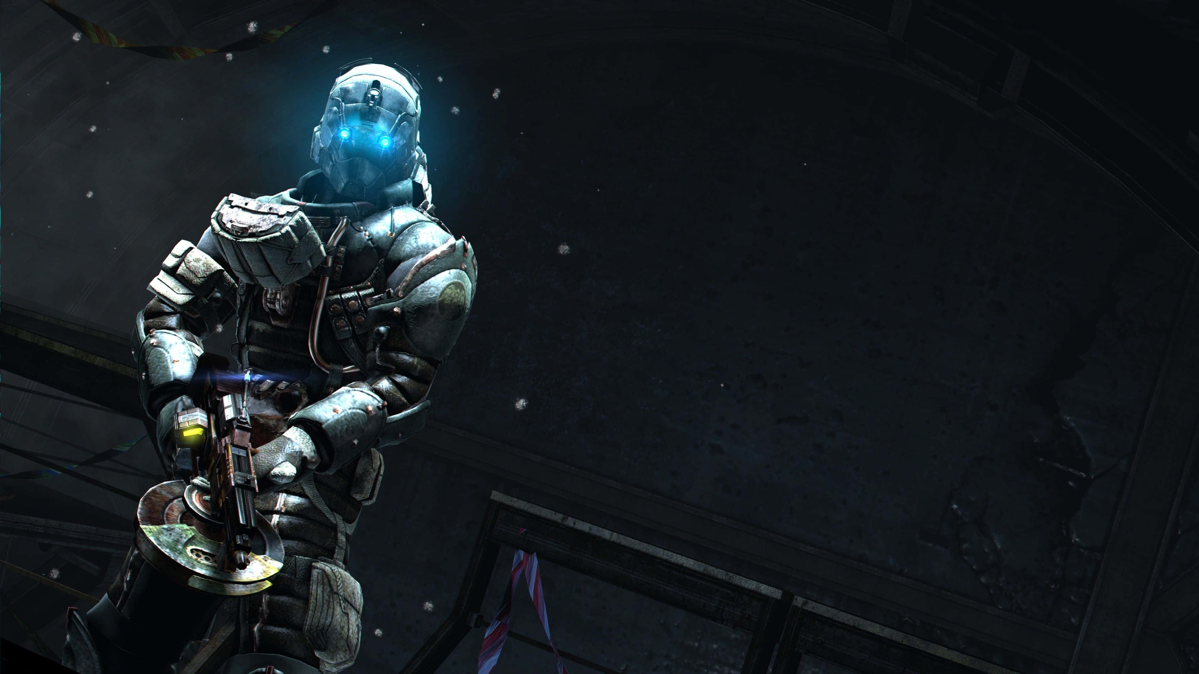 Dead Space 4K, futuristic soldier, heavy armor, 4K Desktop Wallpaper