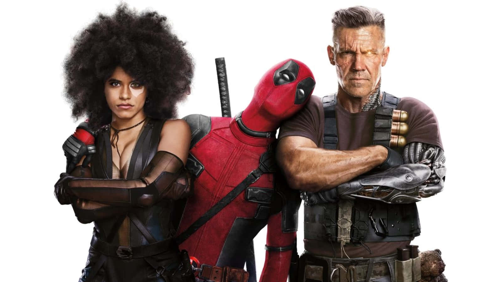 Deadpool 2, red, black, HD Desktop Wallpaper