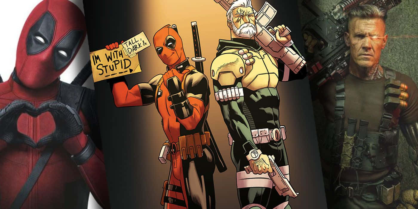 Deadpool, Cable, comic book characters, HD Desktop Wallpaper