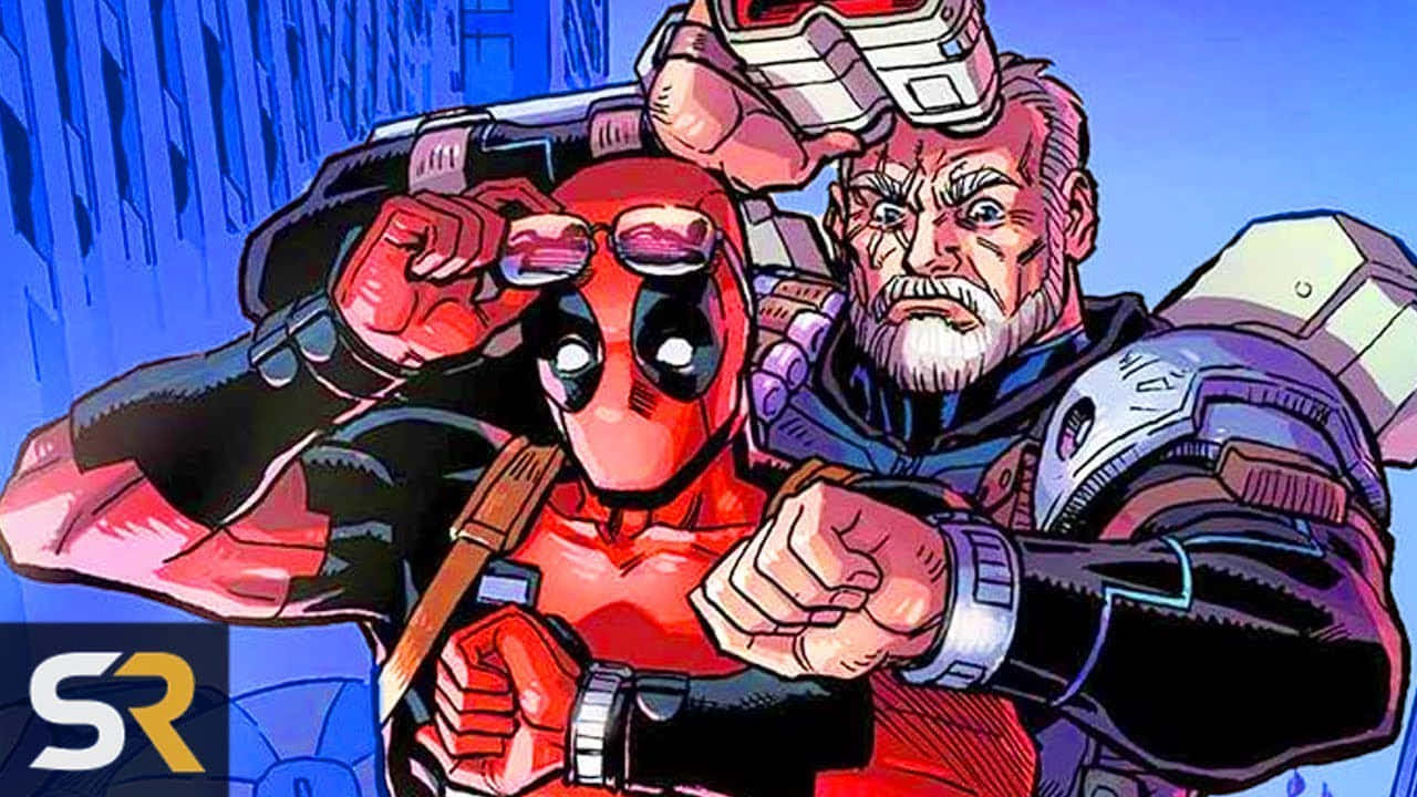 Deadpool, Cable, red, HD Desktop Wallpaper