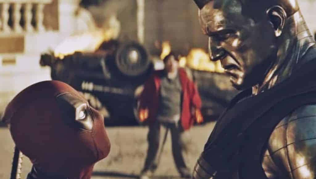 Deadpool, Colossus, metal-skinned mutant, SD Desktop Wallpaper