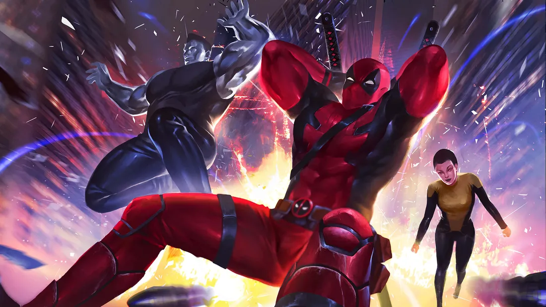 Deadpool And Negasonic Teenage Warhead