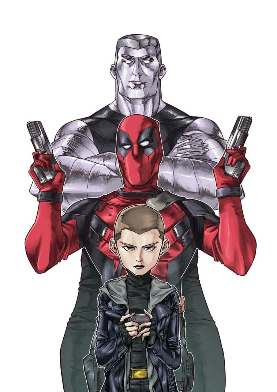 Deadpool, Negasonic Teenage Warhead, comic book characters, HD Phone Wallpaper