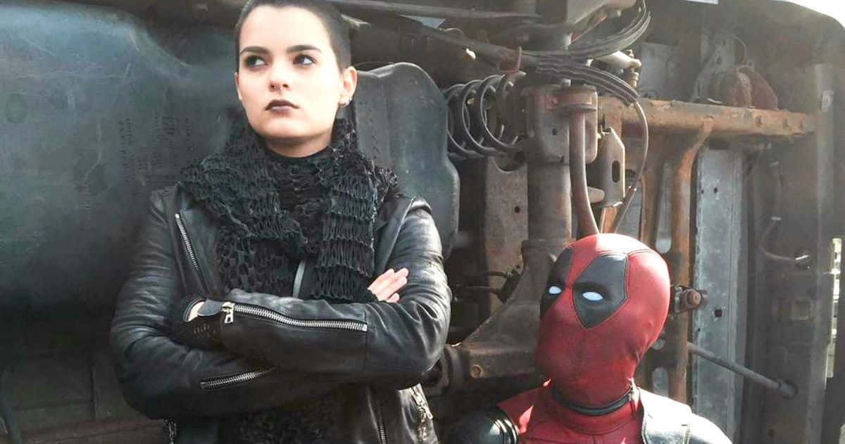 Deadpool, Negasonic Teenage Warhead, leather jacket, SD Desktop Wallpaper