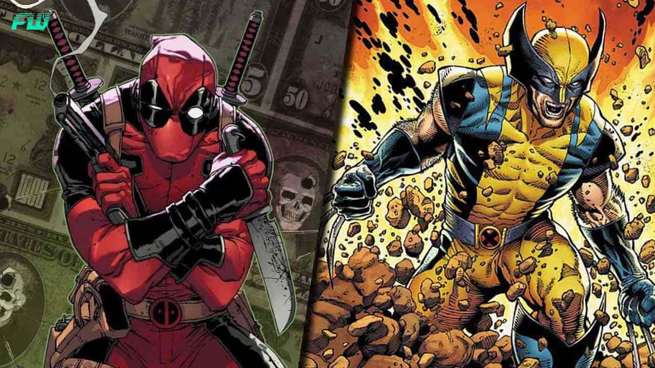 Deadpool, Wolverine, swords, HD Desktop Wallpaper