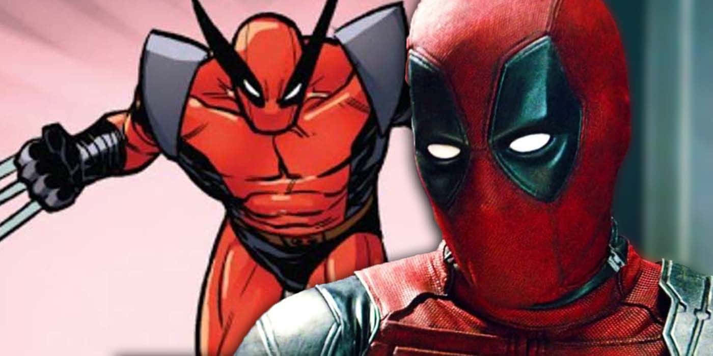 Deadpool, Wolverine, red suits, HD Desktop Wallpaper