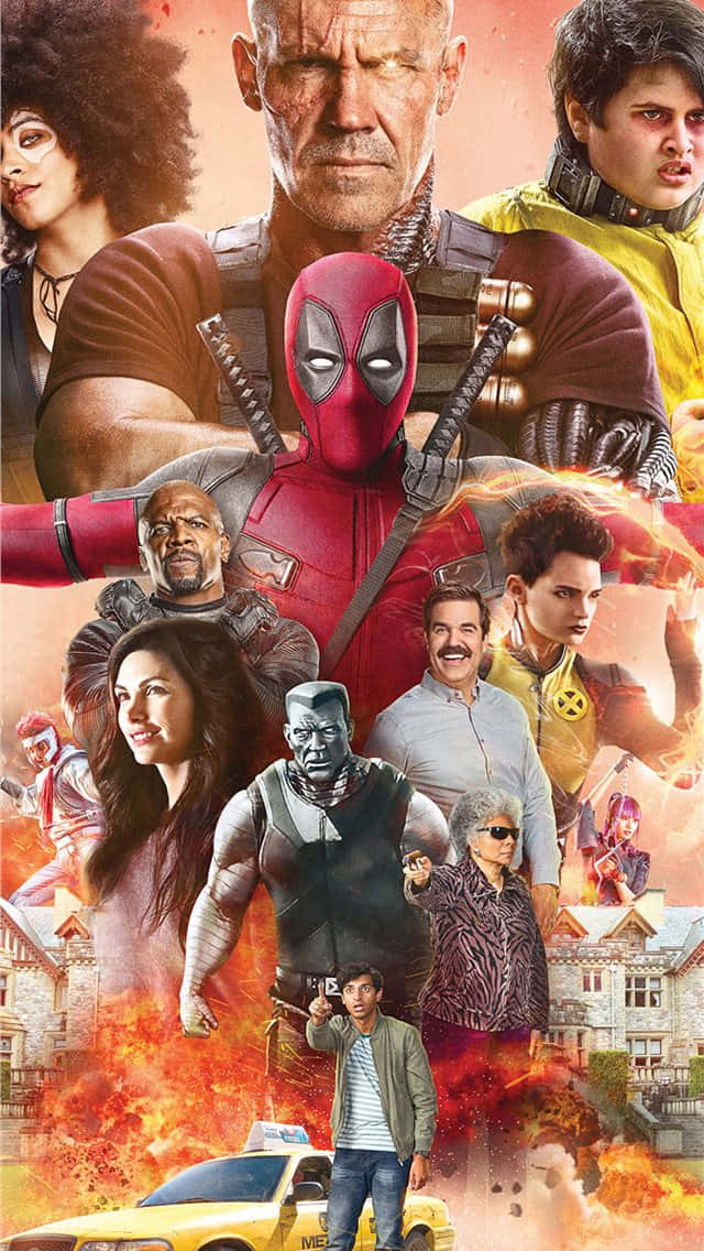 Deadpool, X-Men, iPhone, SD Phone Wallpaper