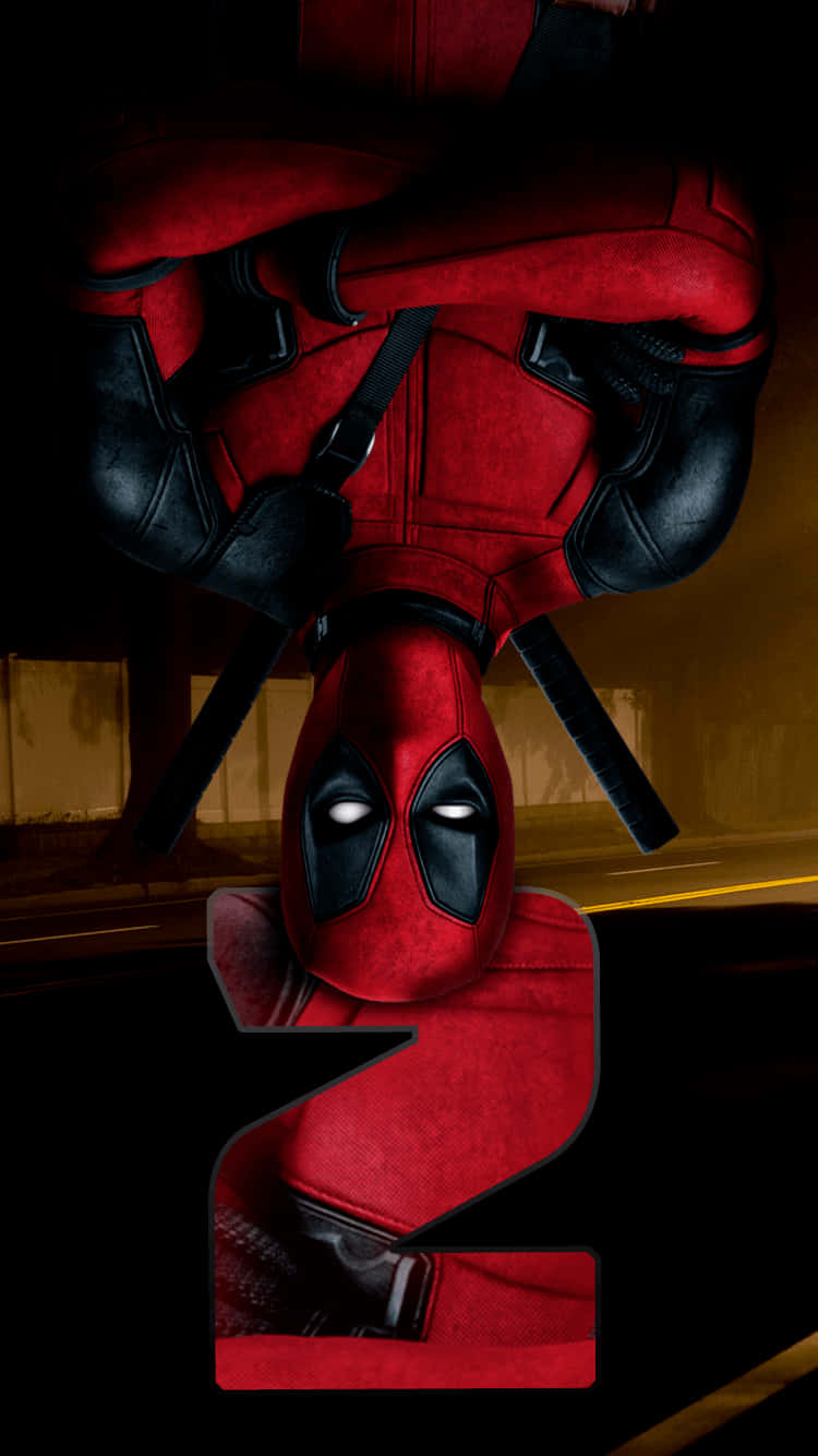 Deadpool, Deadpool 2, red and black suit, HD Phone Wallpaper