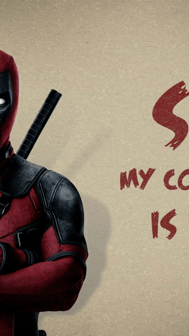 Deadpool, iPhone, 640 x 1136, SD Phone Wallpaper