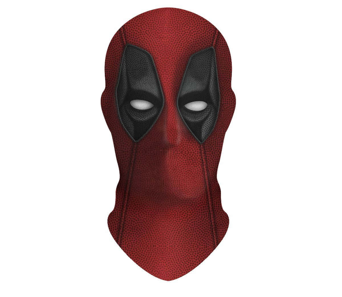 Deadpool, red and black textured mask, white eyes, SD Desktop Wallpaper