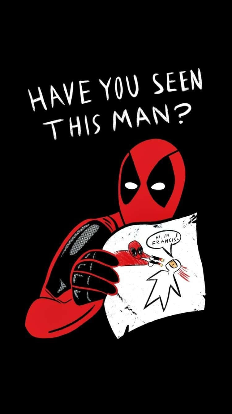 Deadpool, wanted poster, Hi I'm Francis, HD Phone Wallpaper