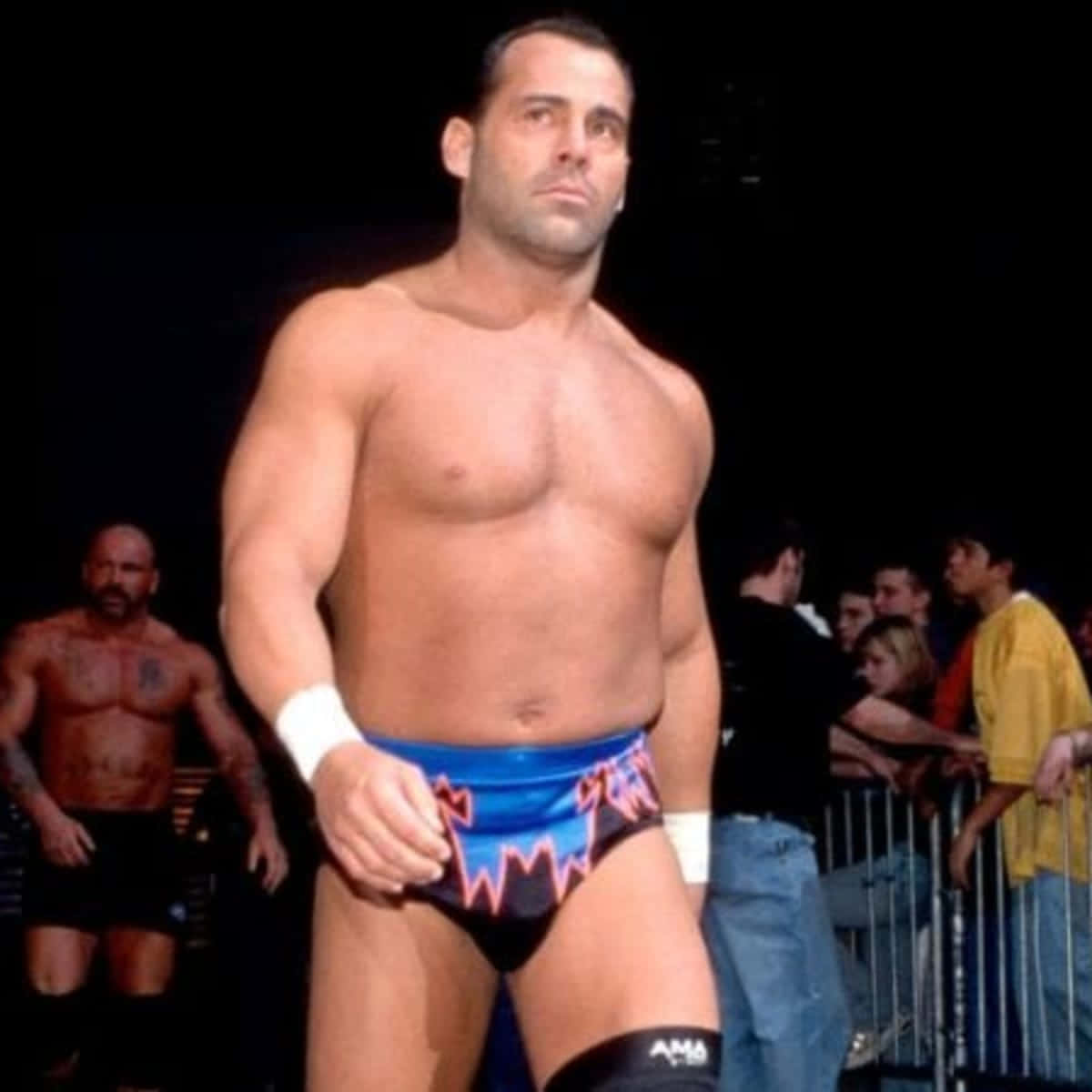 Dean Malenko, blue trunks, red lightning bolts, SD Desktop Wallpaper