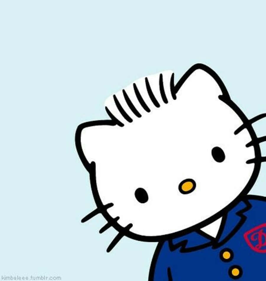 Dear Daniel, cartoon white cat, black whiskers, SD Phone Wallpaper