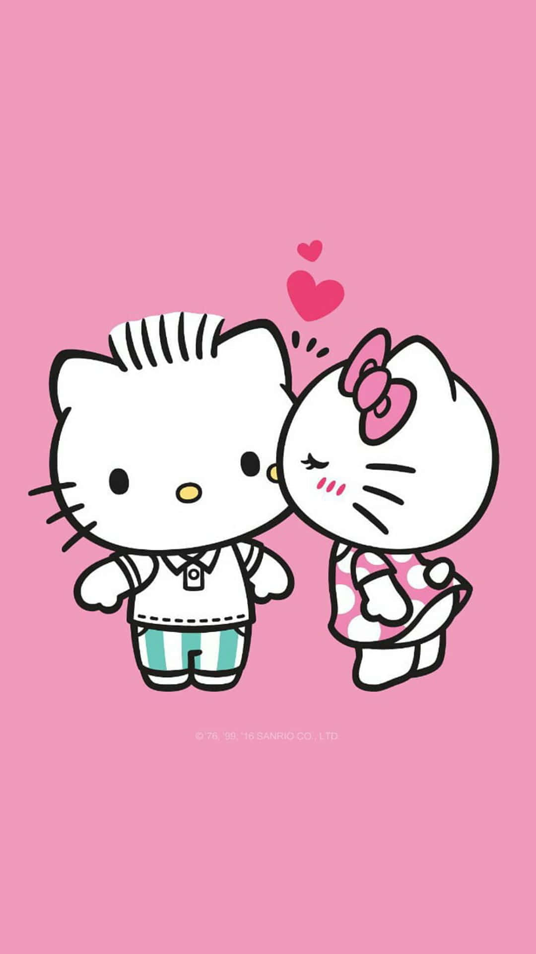 Dear Daniel, cartoon cats, pajamas, Full HD Phone Wallpaper