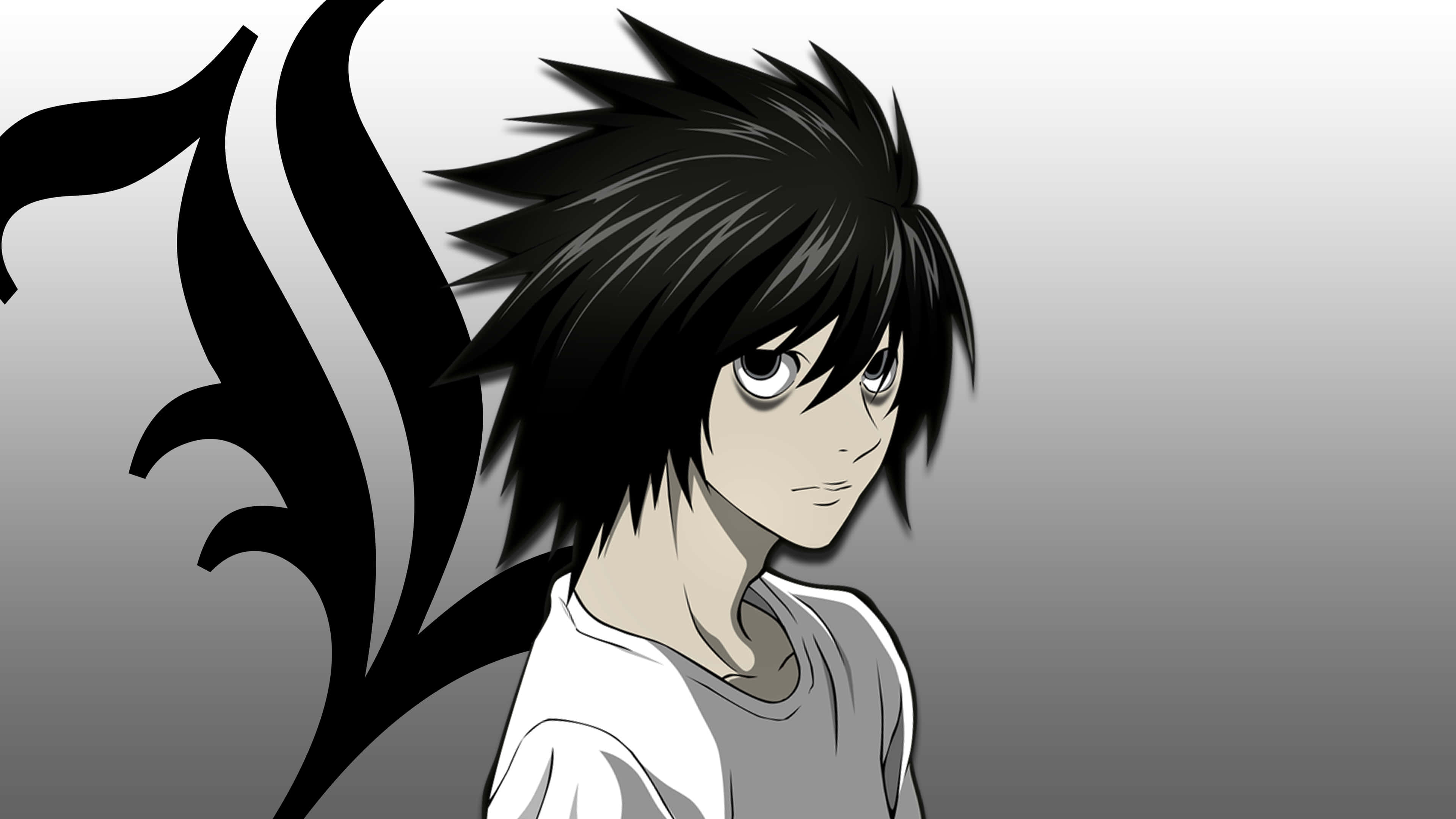 Death Note, L, 4K, 4K Desktop Wallpaper