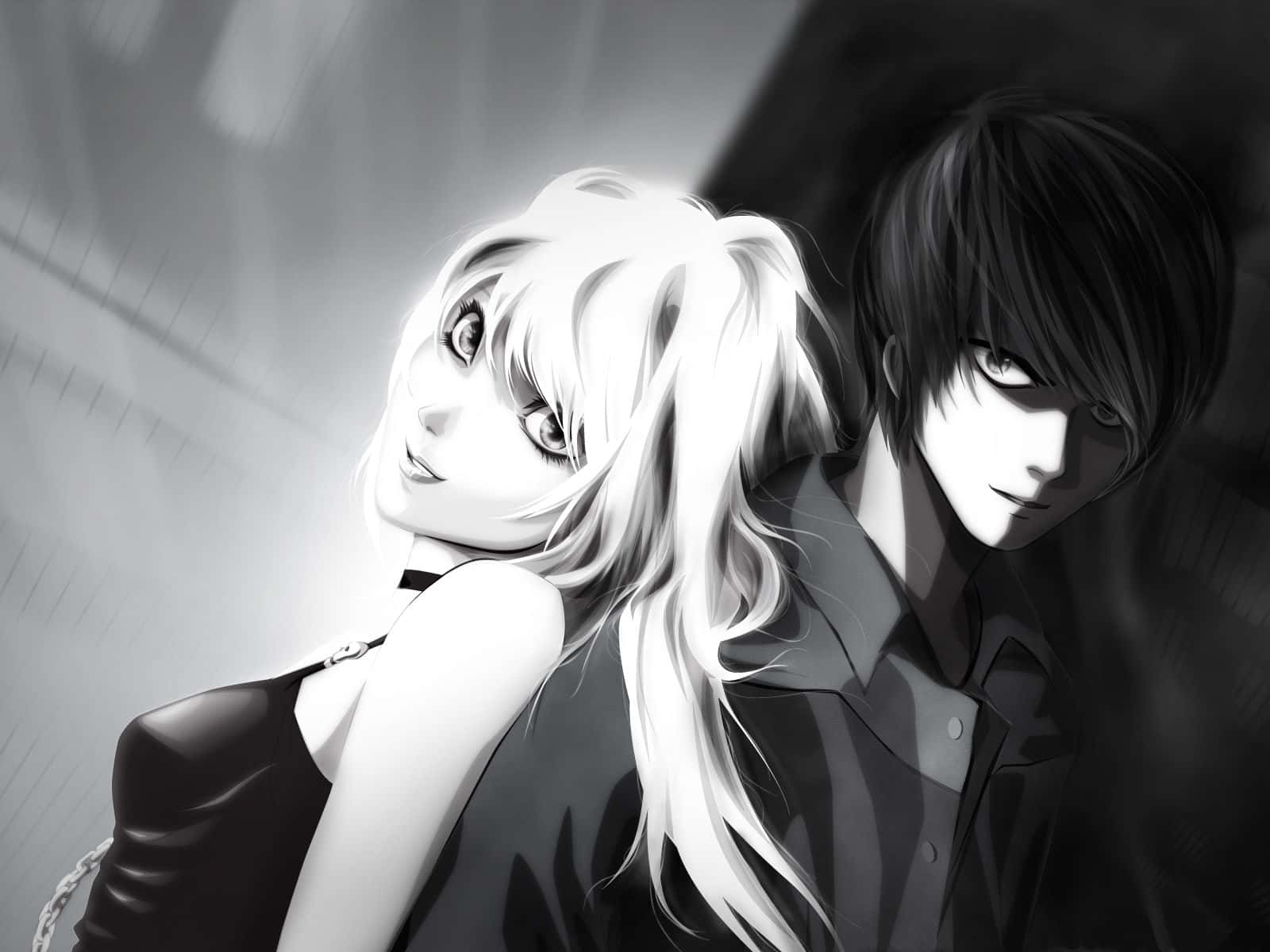Death Note 4K, Light versus darkness - the war for the Death Note, blonde woman, HD Desktop Wallpaper