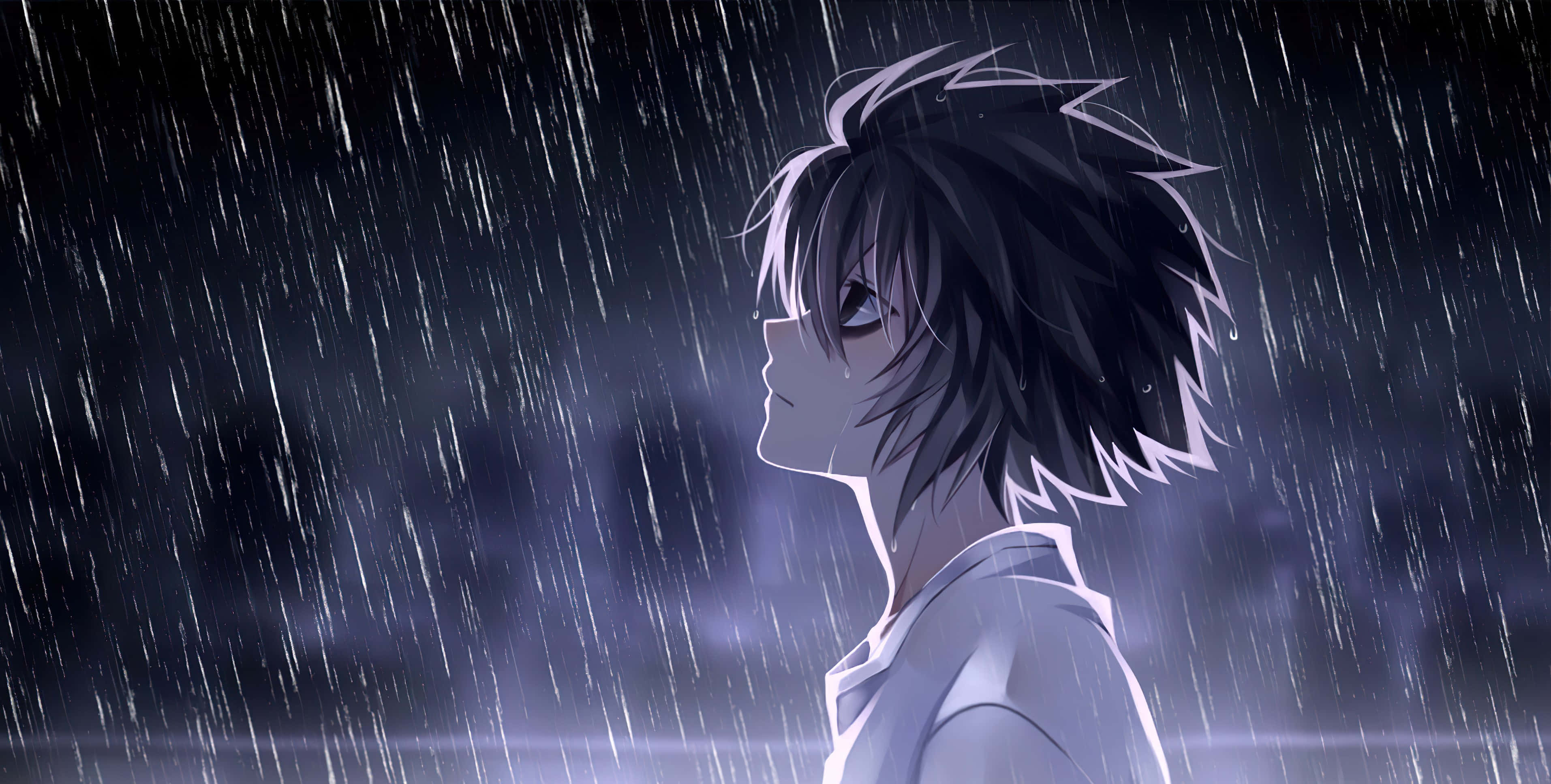 Death Note, 4K, anime boy, 2K Desktop Wallpaper
