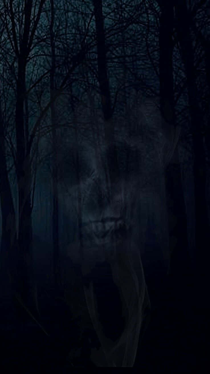 Death Note, iPhone, ghostly face, HD Phone Wallpaper