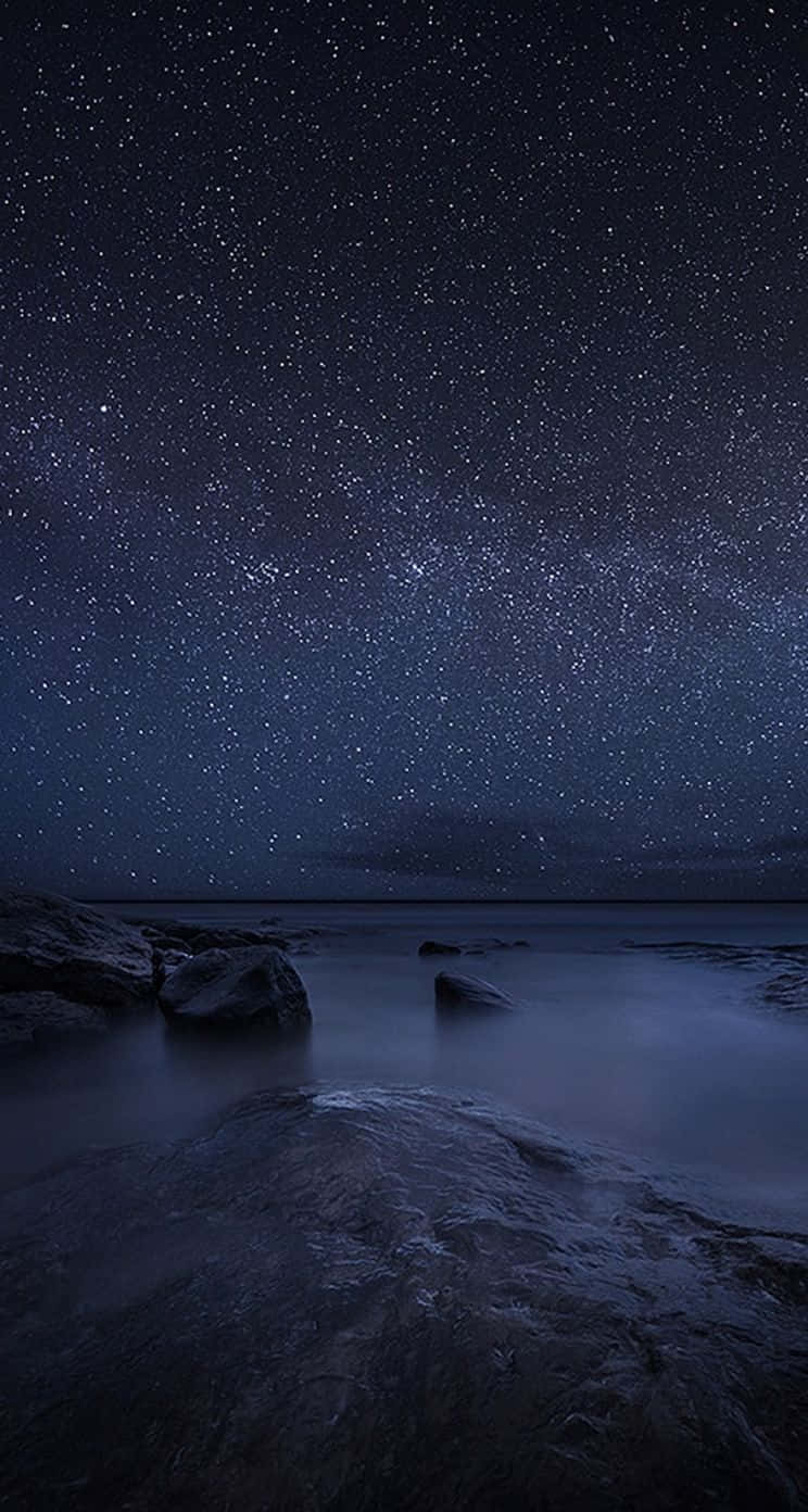 Death Note, iPhone, starry night sky, HD Phone Wallpaper