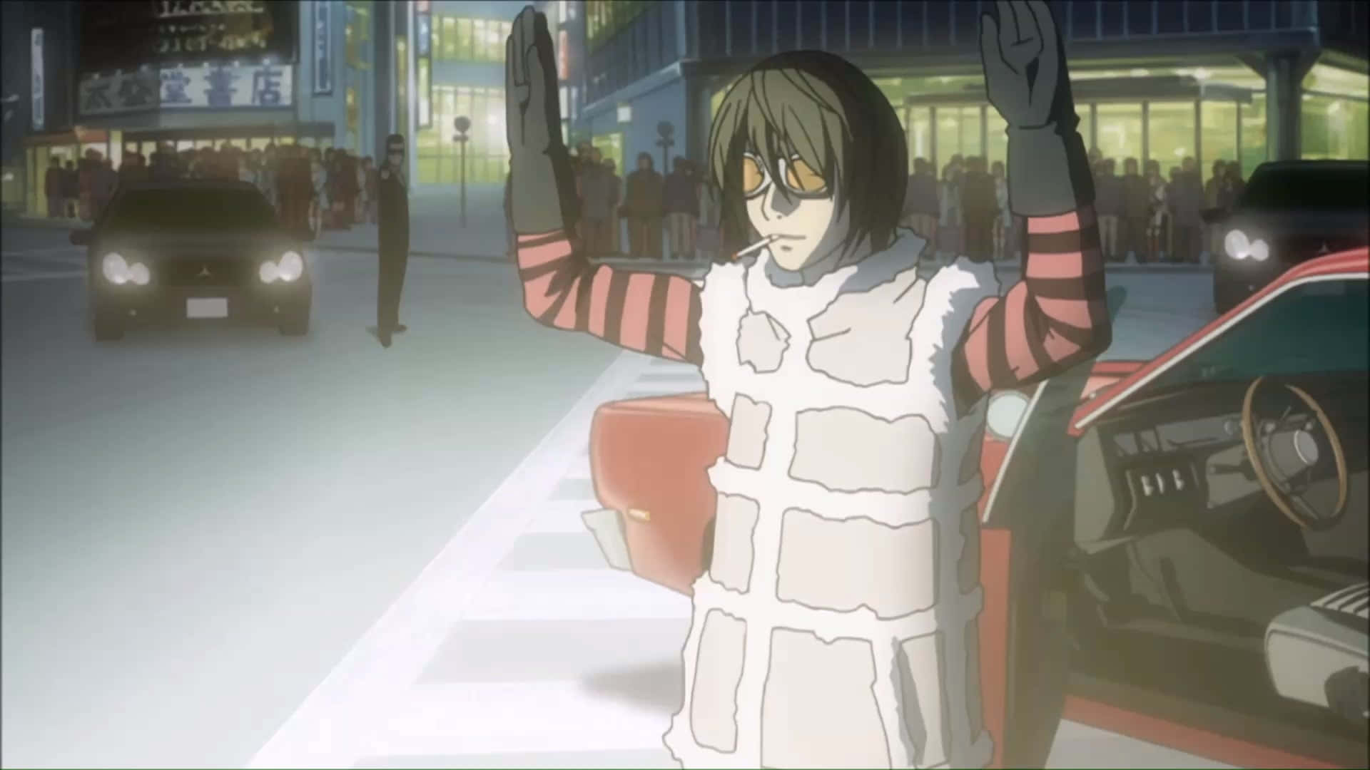 Matt, Death Note, white armored vest, Full HD Desktop Wallpaper