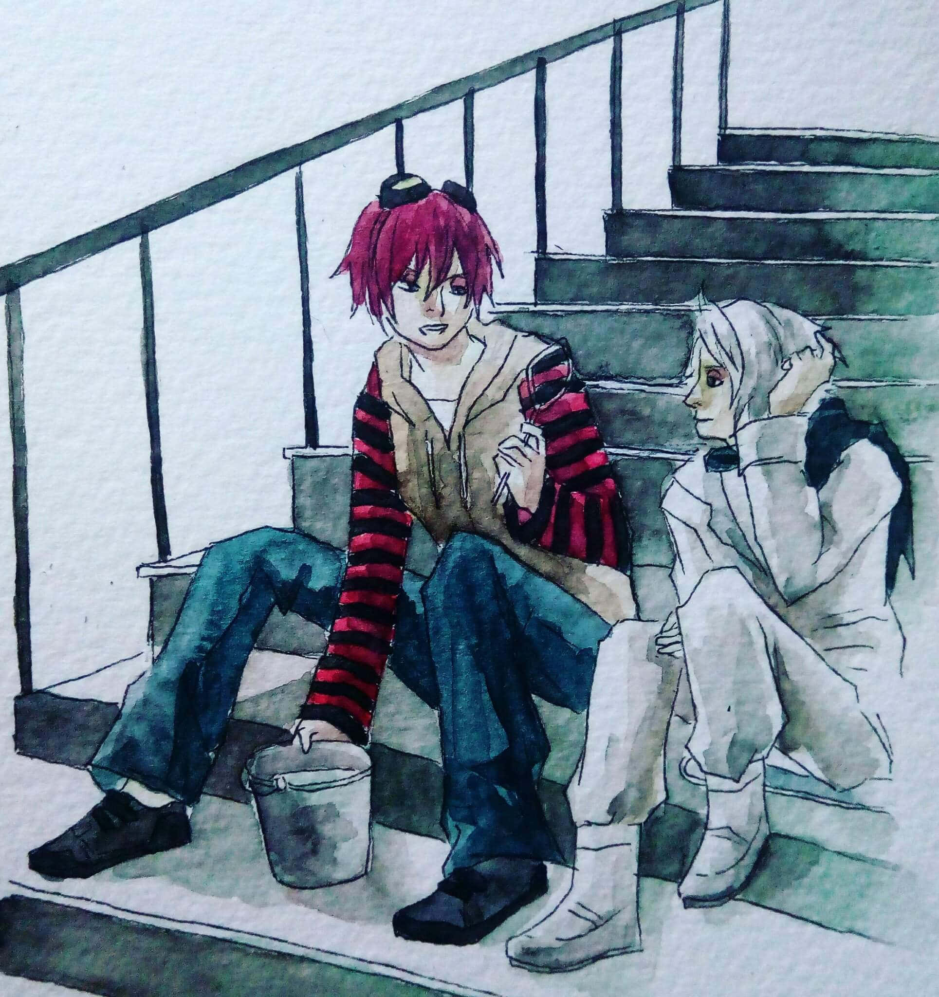 Death Note, Matt, red hair, Full HD Phone Wallpaper
