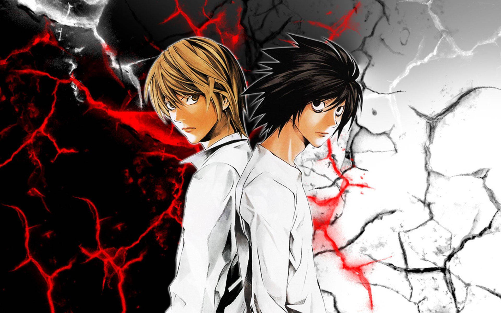 Death Note, Light, L, Full HD Desktop Wallpaper