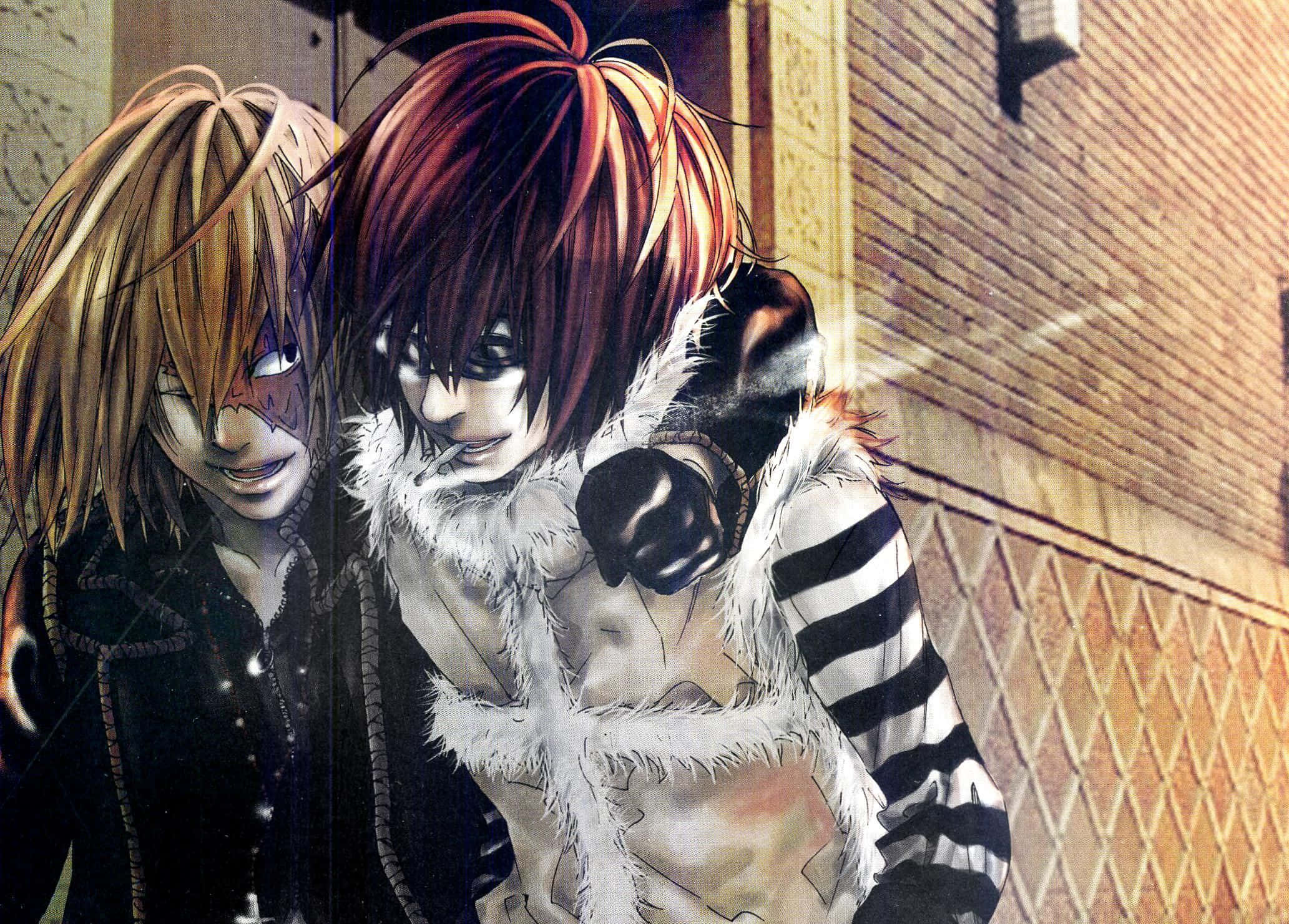 Death Note Matt, anime characters, distinctive hair, Full HD Desktop Wallpaper