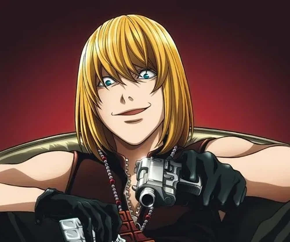Death Note, Mello, silver pistol, SD Desktop Wallpaper