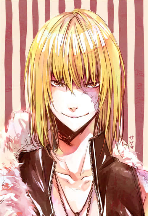 Death Note, Mello, golden hair, SD Phone Wallpaper