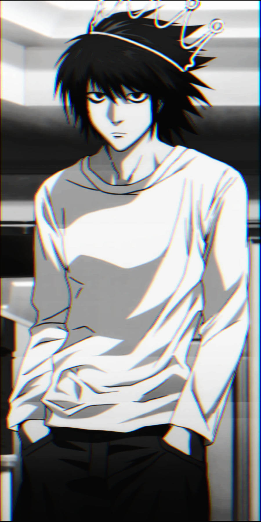 L, crown, Death Note Phone, HD Phone Wallpaper