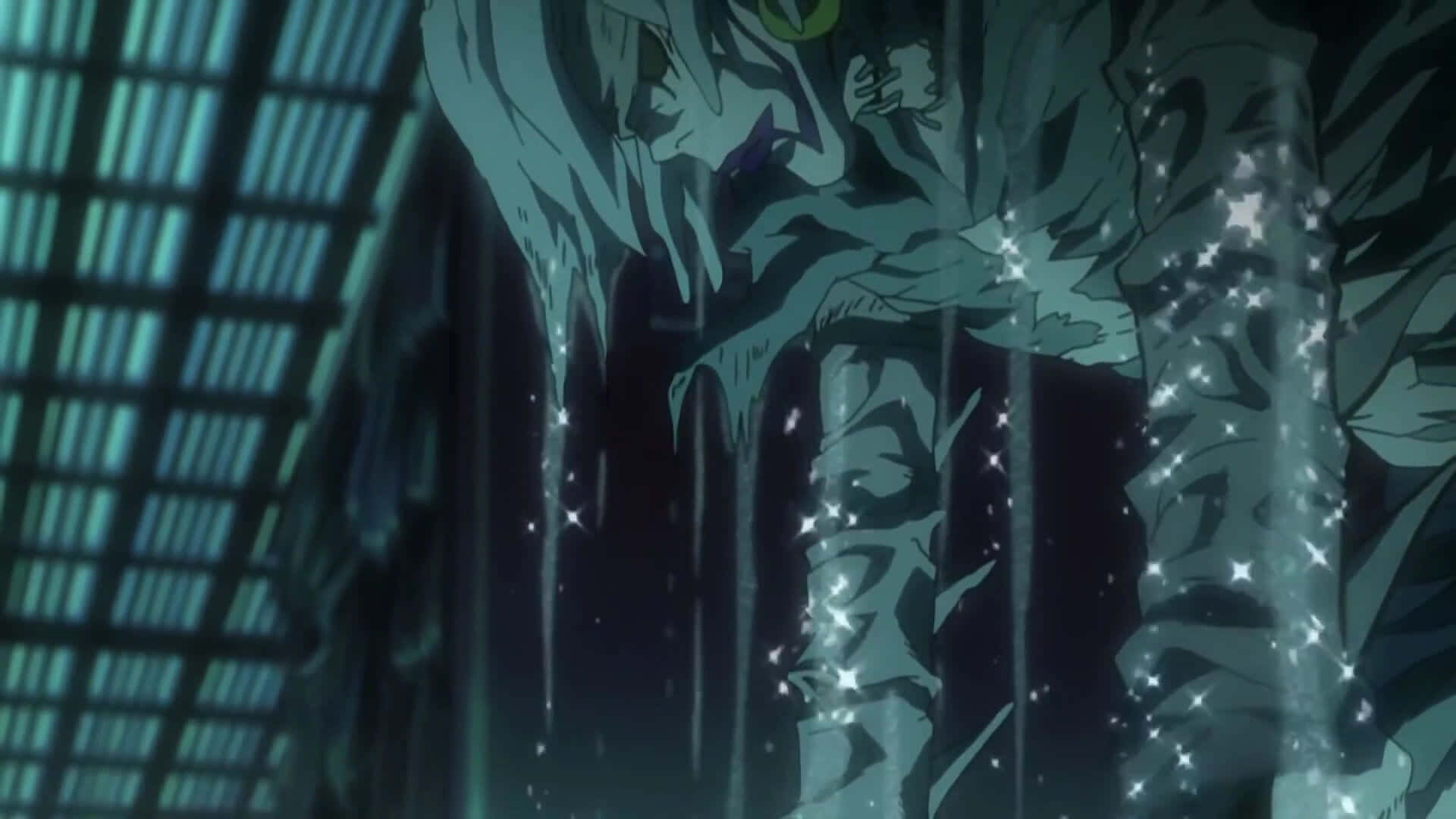 Death Note Rem, glowing eyes, sparkling energy streams, Full HD Desktop Wallpaper