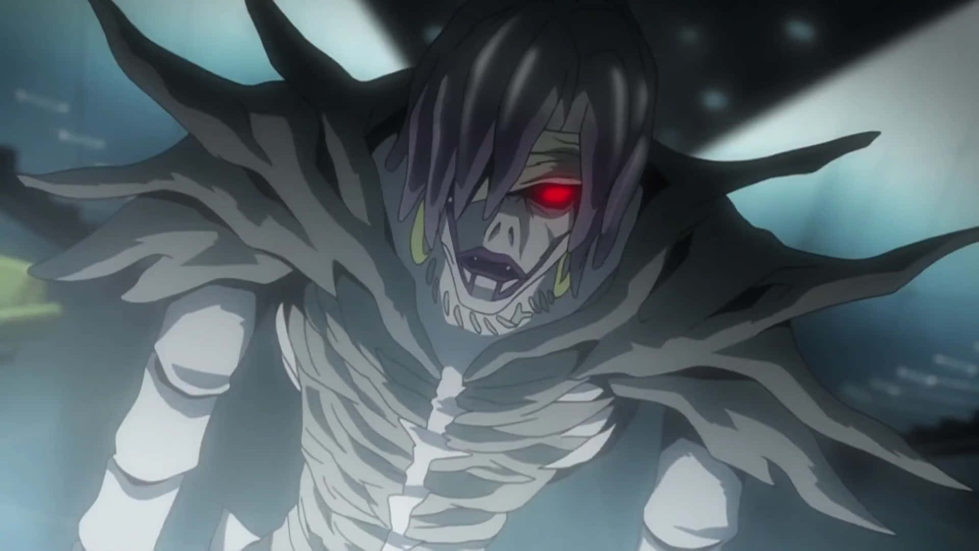 Rem, Death Note, glowing red eye, Full HD Desktop Wallpaper