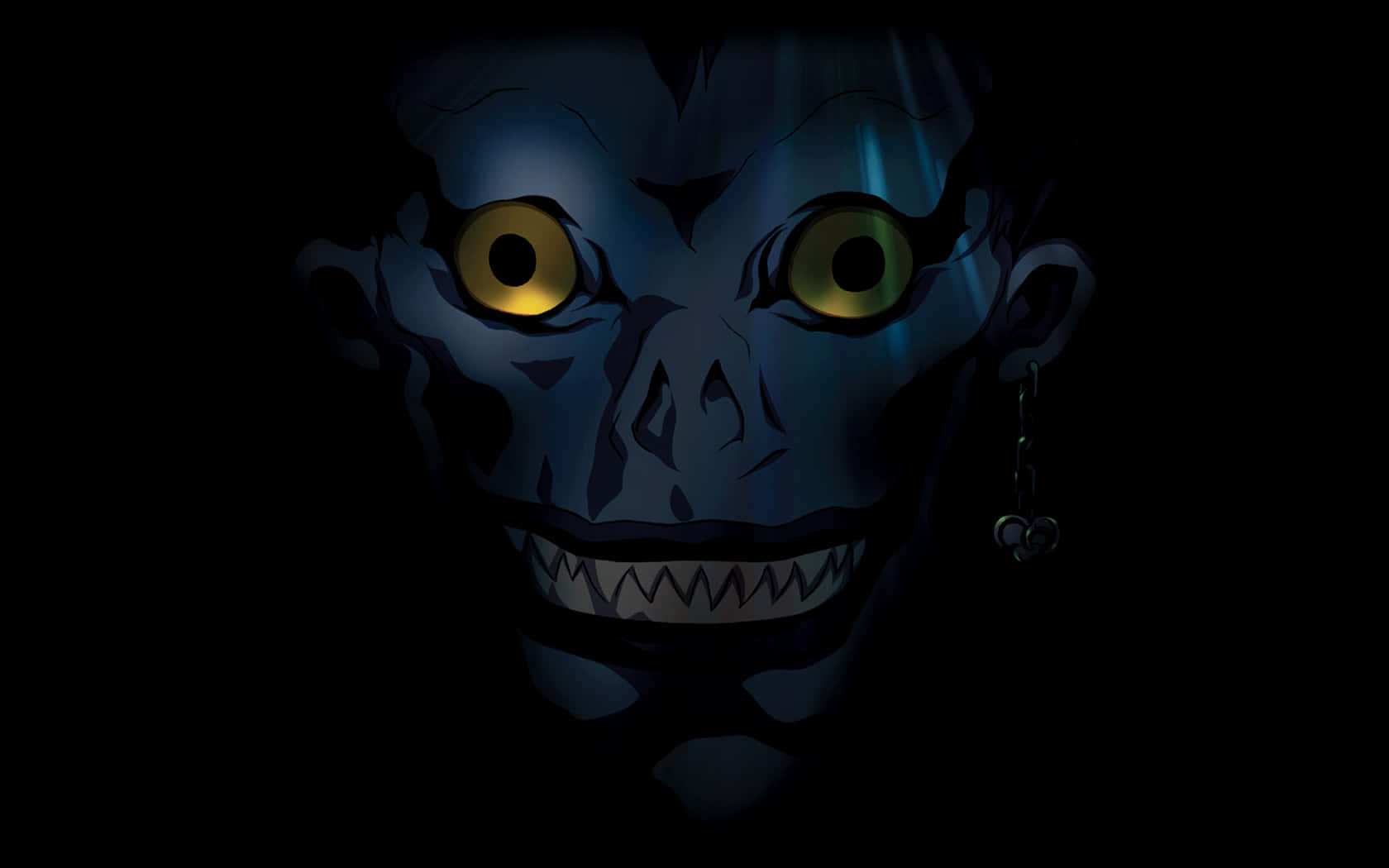 Ryuk, Death Note, blue-skinned, HD Desktop Wallpaper