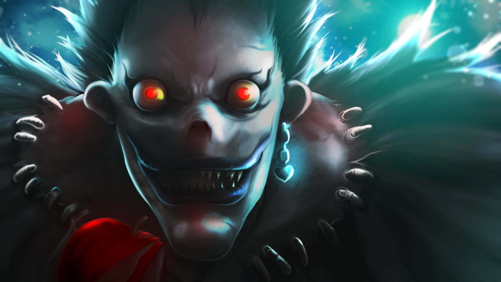 Ryuk, Death Note, anime character, Full HD Desktop Wallpaper