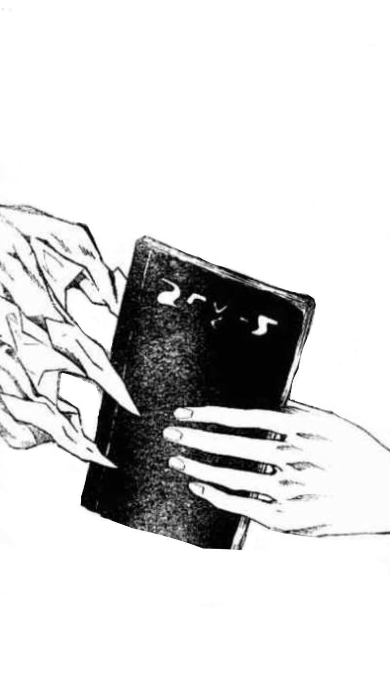 Death Note, Ryuk, glowing symbols, HD Phone Wallpaper