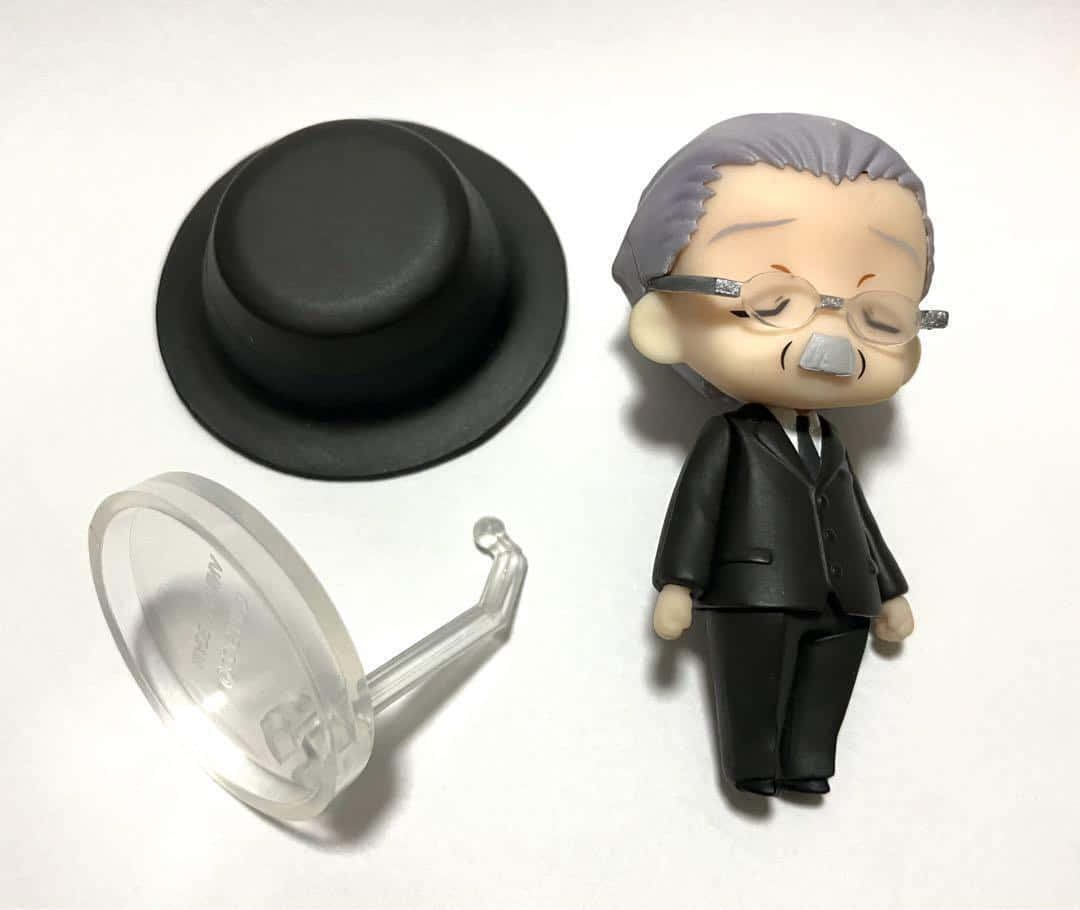 Death Note, Watari, chibi-style figurine, SD Desktop Wallpaper