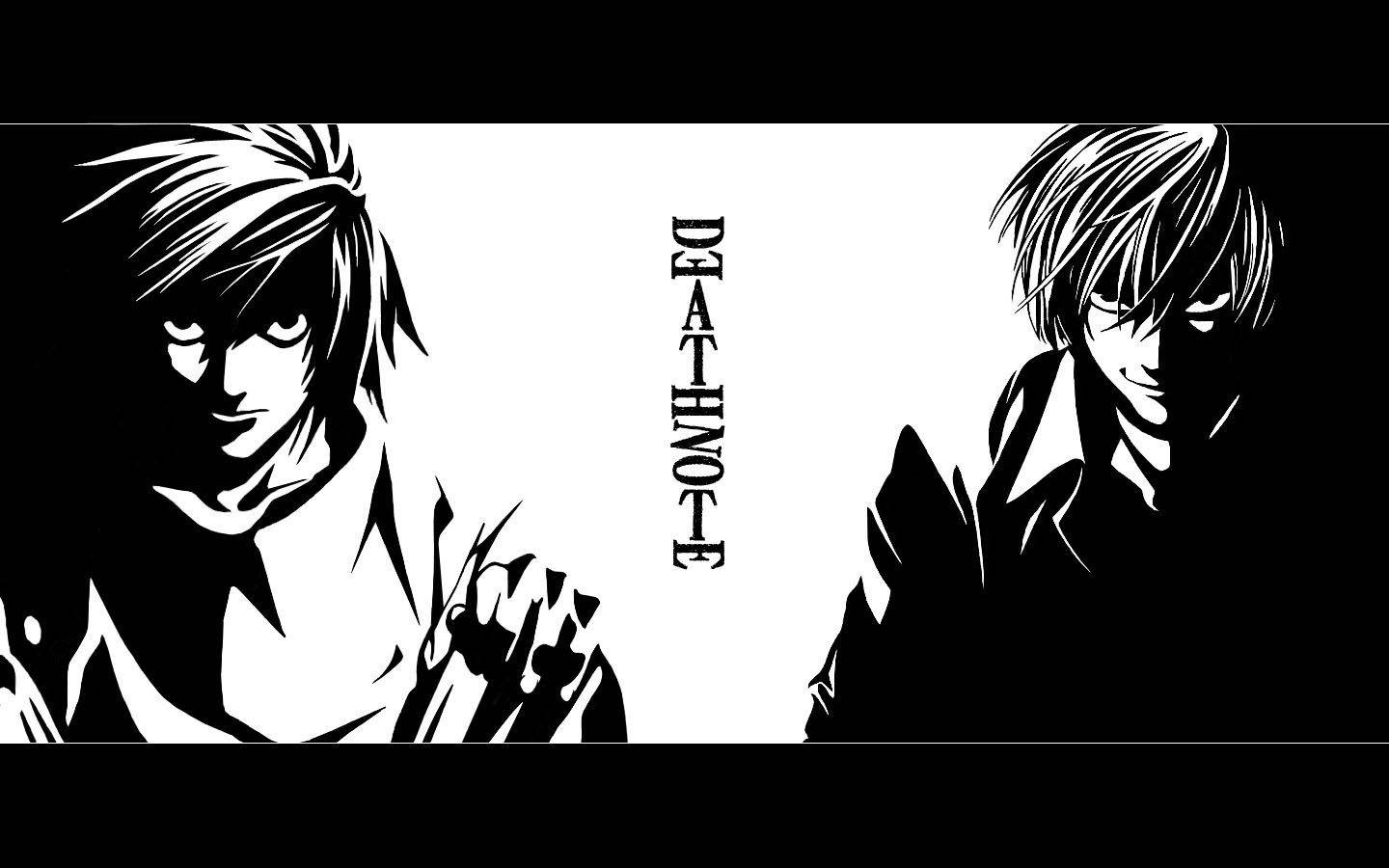 Death Note, widescreen, black, HD Desktop Wallpaper