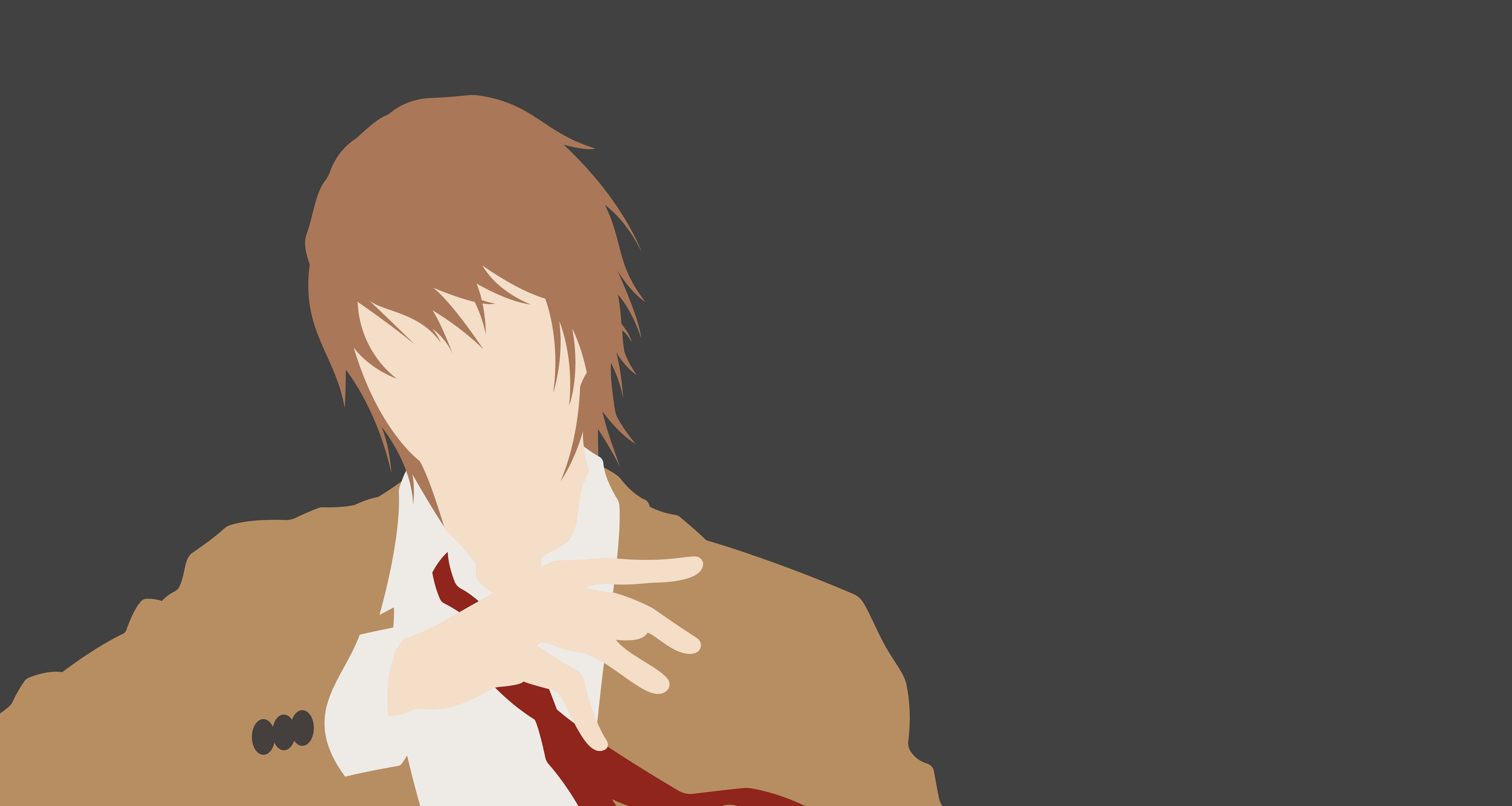 Death Note, 4K, brown hair, 8K Desktop Wallpaper