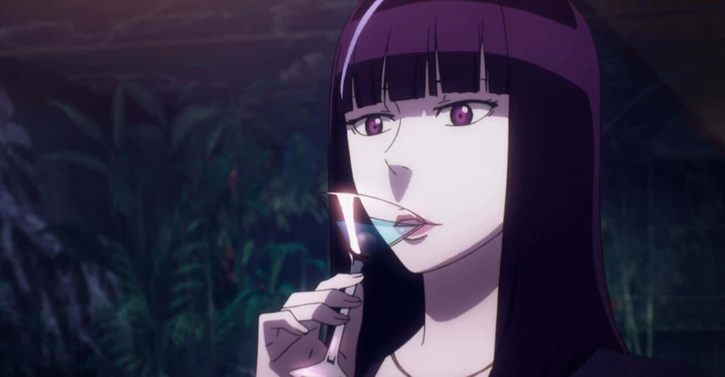 Death Parade, Chiyuki, purple-haired, HD Desktop Wallpaper
