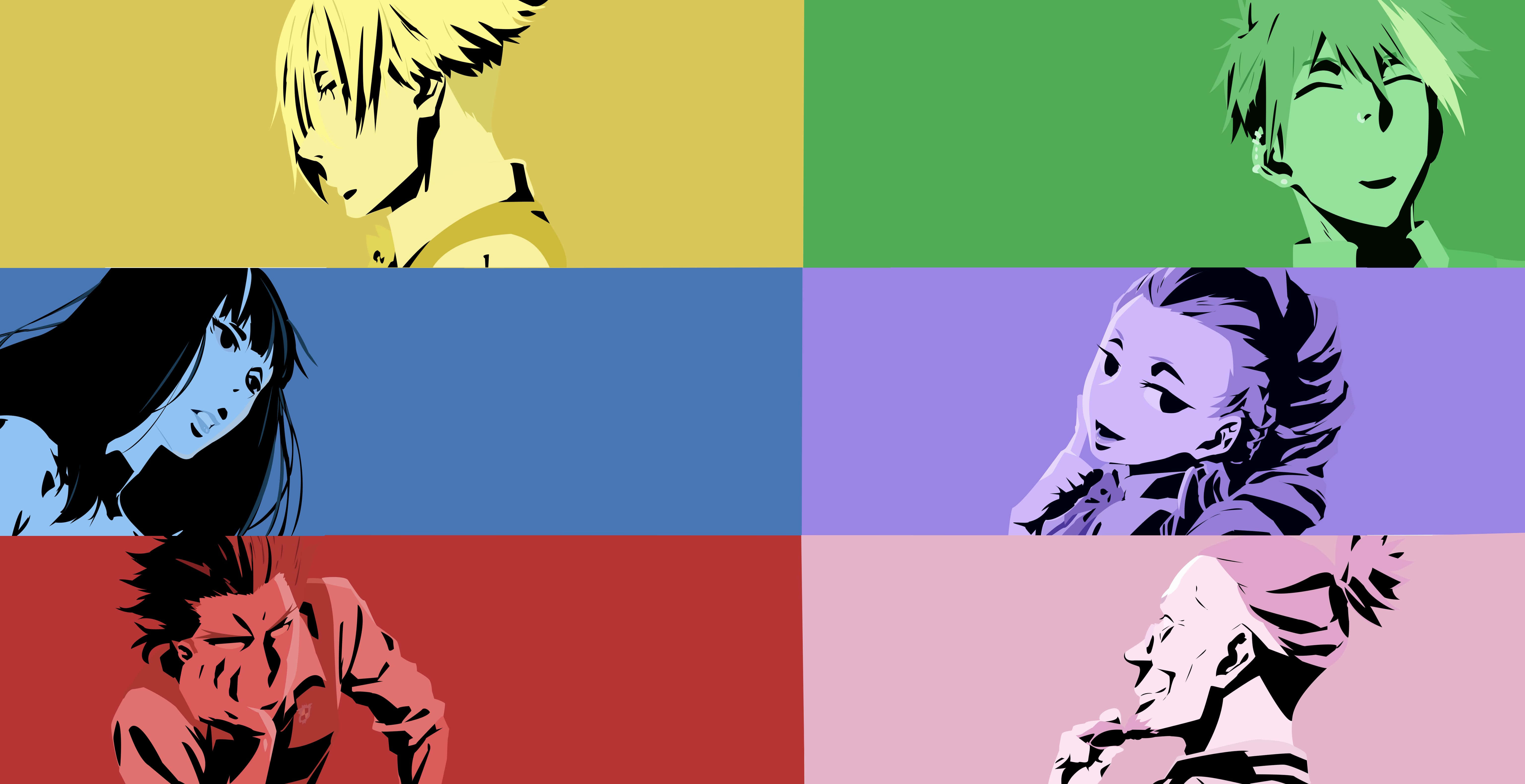 Death Parade, pop art, anime-style, 5K Desktop Wallpaper
