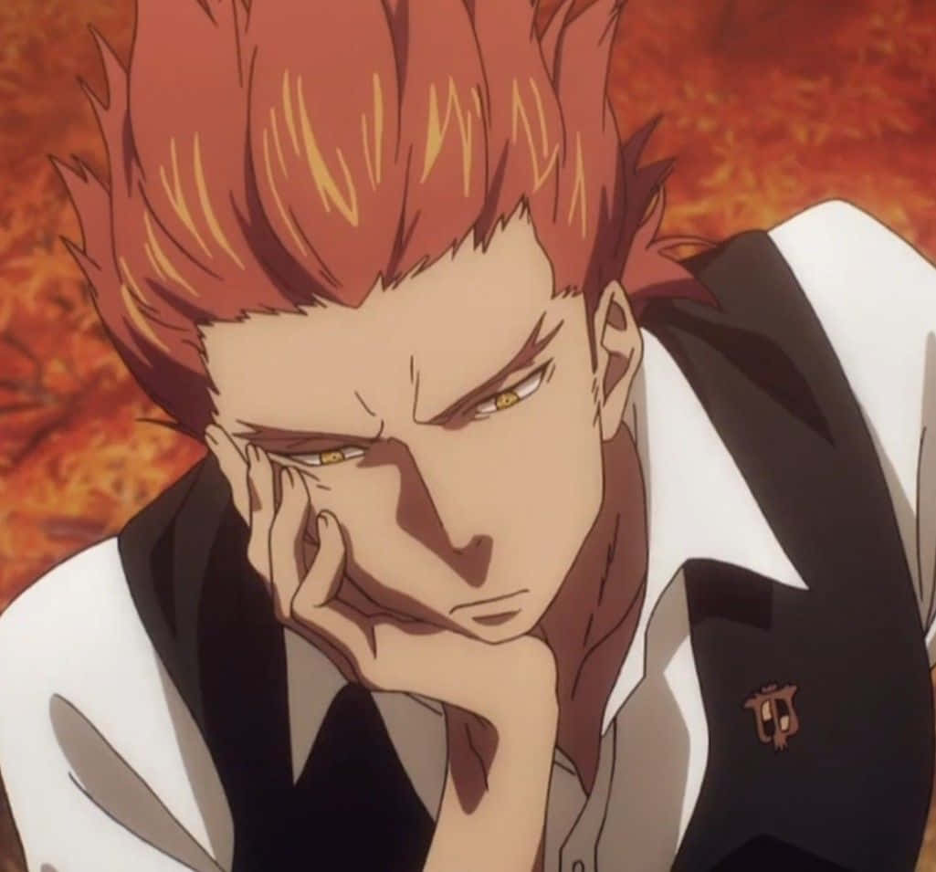 Ginti, Death Parade, fiery-haired, SD Desktop Wallpaper
