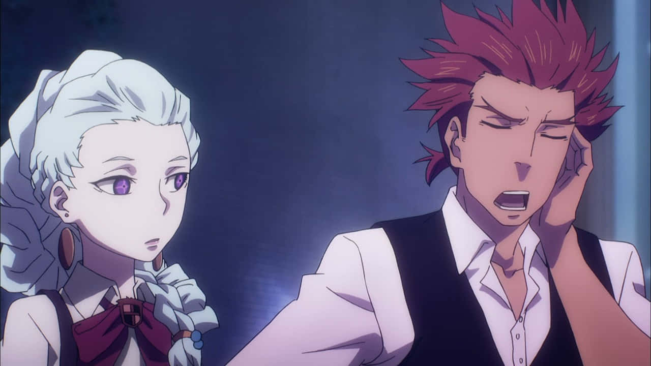 Death Parade, Ginti, silver-haired anime girl, HD Desktop Wallpaper