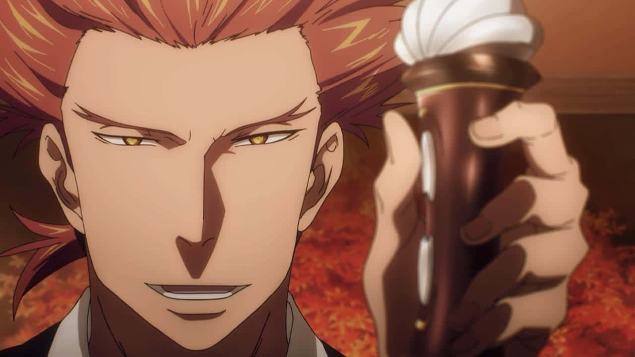 Ginti, Death Parade, fiery red hair, HD Desktop Wallpaper