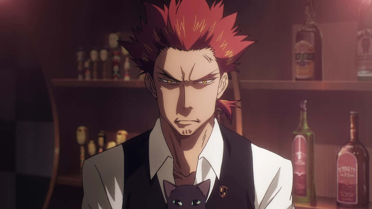 Ginti, Death Parade, red-haired anime man, HD Desktop Wallpaper