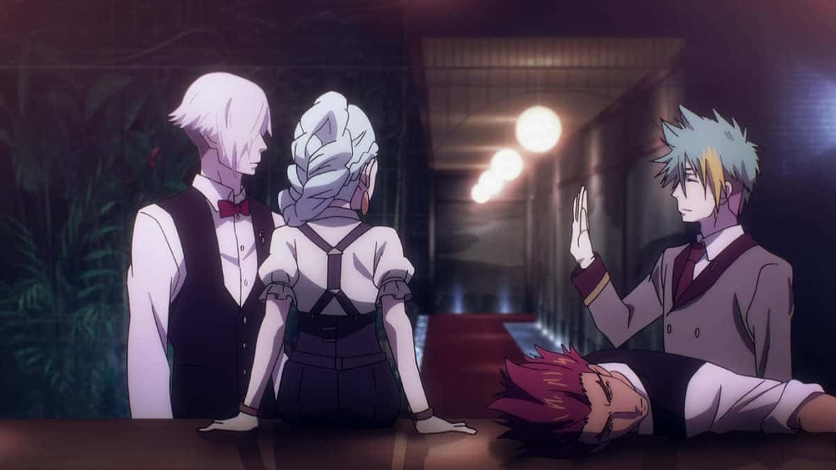 Death Parade, Ginti, formal wear, SD Desktop Wallpaper